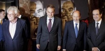 Felipe González, José Luis Rodríguez Zapatero, Alfredo Pérez Rubalcaba ...