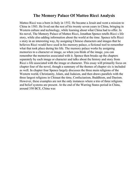 Image result for Visual Analysis Essay Format