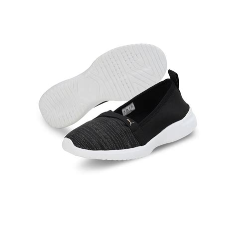 Puma Adelina Space Metallics Women Black Casual Shoes: Buy Puma Adelina ...