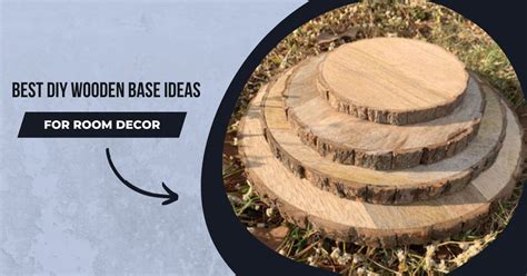 Best DIY Wooden Base Ideas For Room Decor - Hobby India– Hobby Decor ...