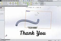 How to Use Swept Boss/Base SolidWorks 的图像结果