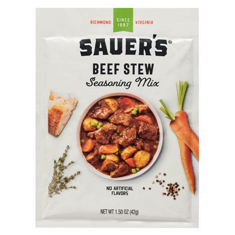 Beef Stew Seasoning Mix – Sauer Brands