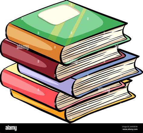 Pilha Alta De Livros Clip Art