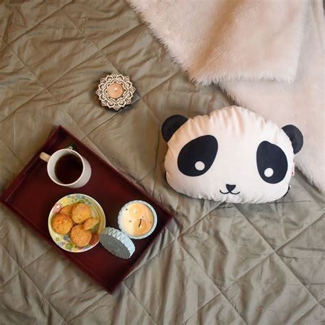 Buy Indigifts 2 In One Panda Shaped Convertible Neck Pillow for Kids ...