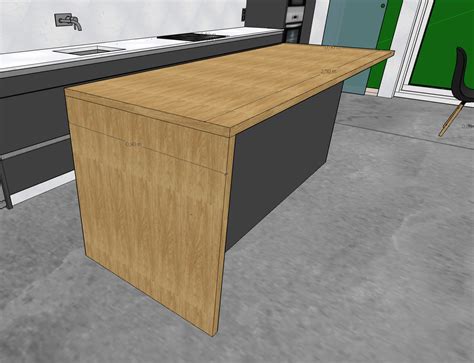 Proyecto mesa e isla de cocina en roble macizo - General - Foromadera