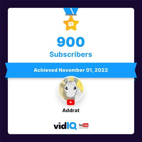 The goal is 1K by 2023 : r/youtubepromotion