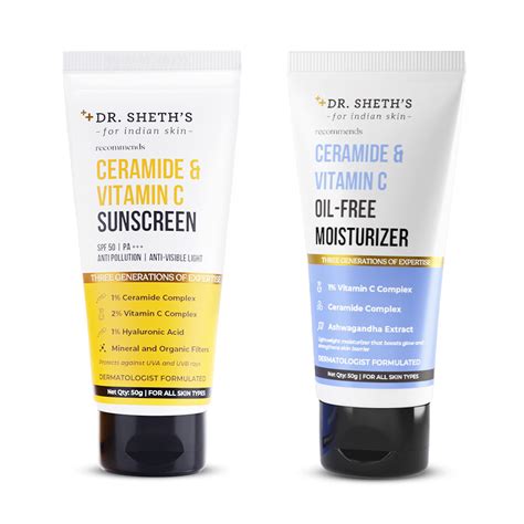 Glow & Sun Protect Duo – Dr Sheth's
