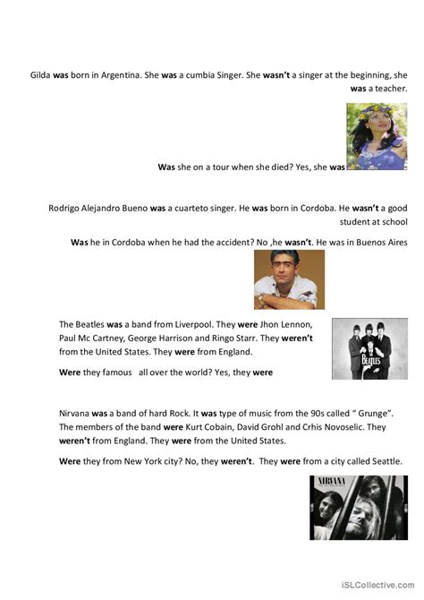 Was Were Question Worksheet 的图像结果