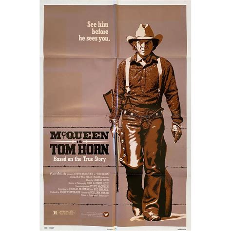 TOM HORN U.S. Movie Poster - 27x41 in. - 1980