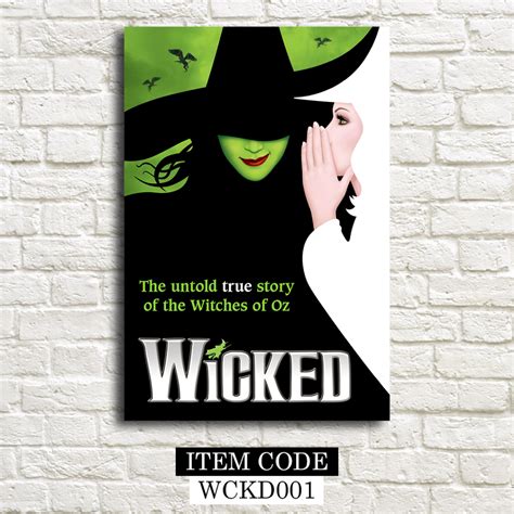 Wicked (Musical) Posters | Shopee Philippines