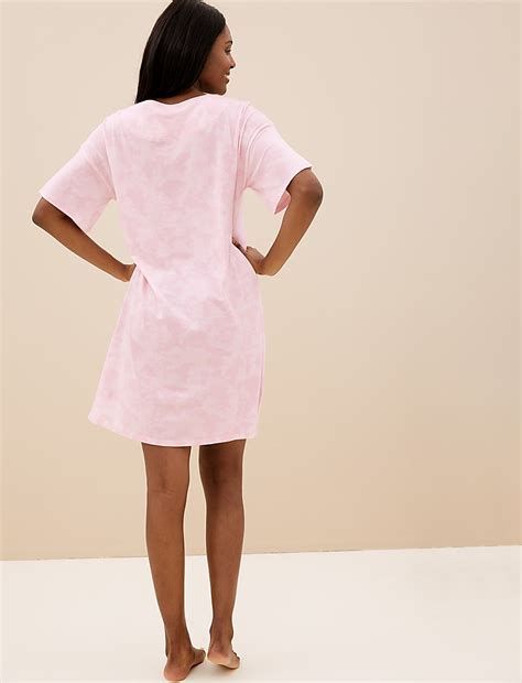 Buy SmileyWorld® Cotton Short Nightdress at Marks & Spencer