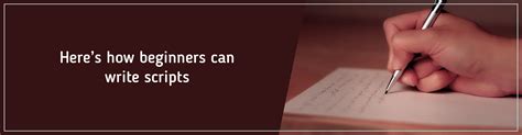 Image result for How to Script for Beginners