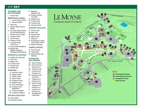 Campus Map - Le Moyne College
