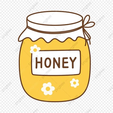 Cute Honey Bee Clipart Hd PNG, Cute Simple Honey Clip Art, Honey Clip ...