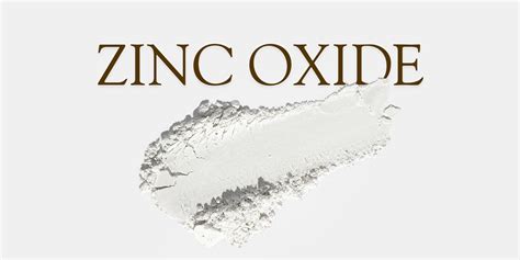 Zinc Oxide : Physical UV Filter – Skin & Roots