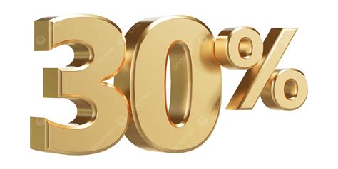 30 Percent Off Sale Discount Gold Number, 30 Percent, Sale, Discount ...