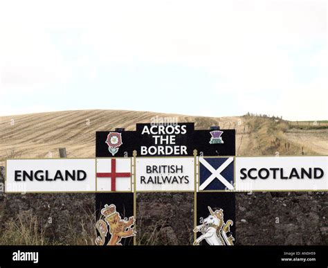 England scotland border hi-res stock photography and images - Alamy