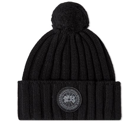 Canada Goose Cashmere Rib Beanie Black | END. (HK)