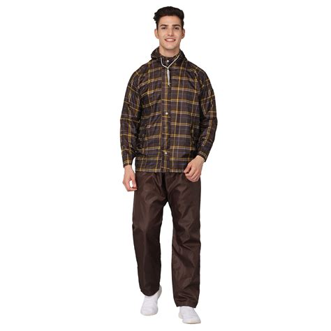 THE CLOWNFISH Monarch Pro Series Men's Waterproof Polyester Double Coa ...