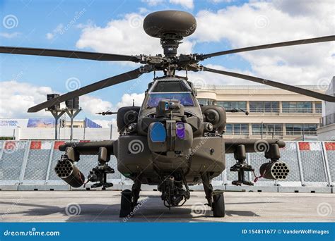 Boeing AH-64E Guardian Apache Attack Helicopter Editorial Photography ...