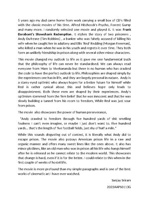 HSS F334 Srimad Bhagavad GITA Handout - SECOND SEMESTER 2022- Course ...