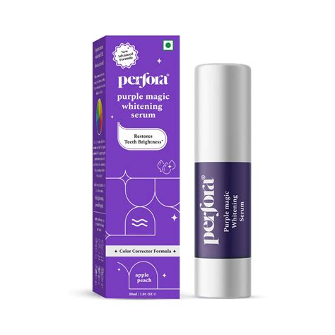 Buy Purple Tooth Whitening Serum Toothpaste Online – Perfora ...