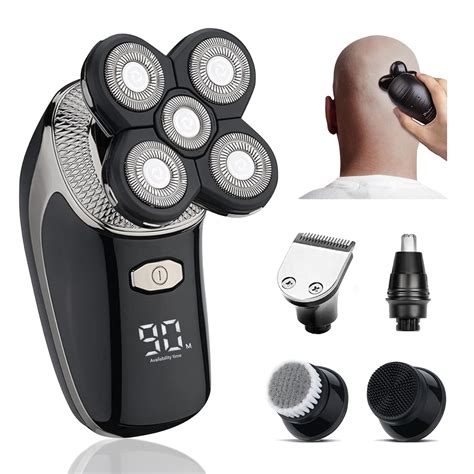 Arabest Electric Razor for Men, Multifunctional Bald Head Shaver ...