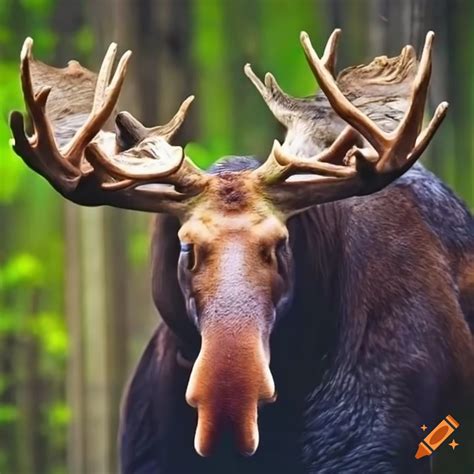 Turkey on a moose on Craiyon