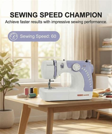 USHA Janome Dream Stitch Automatic Zig-Zag Electric Sewing Machine ...