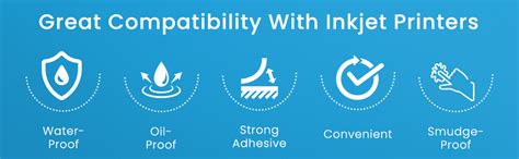 Oddy A4 Self Adhesive Paper Label Stickers for Laser & Inkjet Printers ...