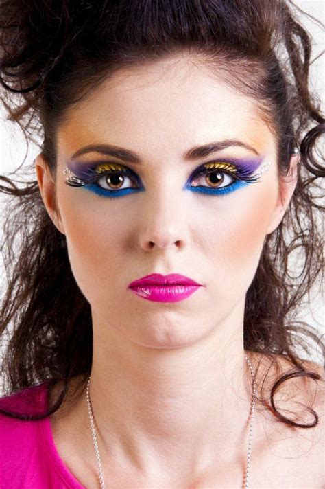 80's inspired makeup