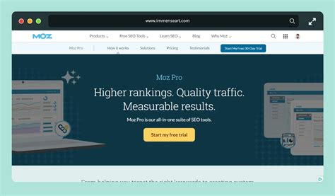 Track a Site in Moz Pro Vector Art