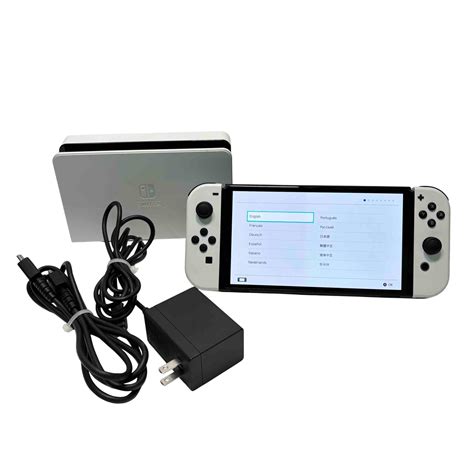 Nintendo Switch OLED HEG-001 64GB Video Game Console - 4801