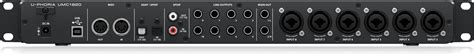 Behringer U-Phoria UMC1820 Audiophile 18x20, 24-Bit/96 kHz USB Audio/M
