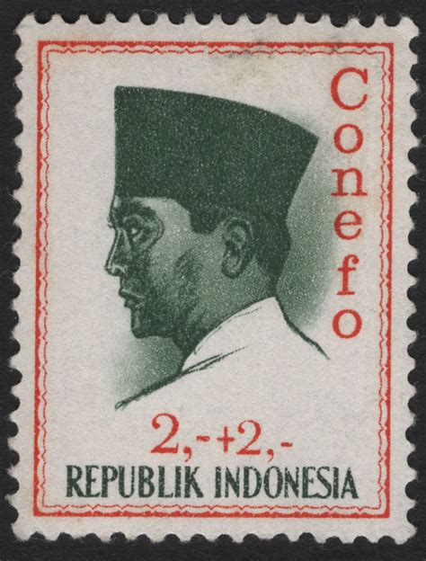 SCG7914 - Indonesia 1965 “Conefo” Stamp – President Sukarno Issue ...