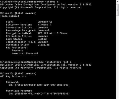Image result for How to Unlock BitLocker Command Line No Password