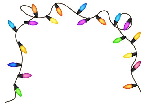 Christmas lights christmas light clipart 4 – Clipartix