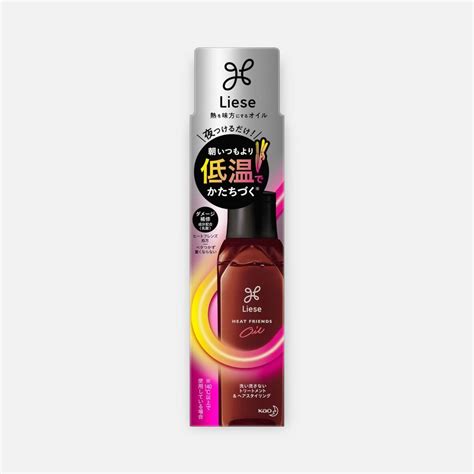 Kao Liese Heat Friends Hair Oil 120ml – Buy Me Japan