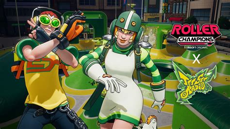 Roller Champions x Jet Set Radio crossover event announced - Gematsu