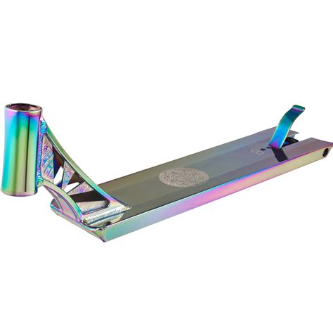 Infinity Pro Street Scooter Deck - Neochrome 21" x 5" | SkateHut