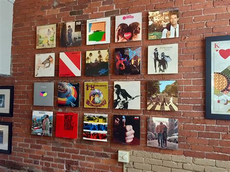 How To Display Vinyl Records On Wall