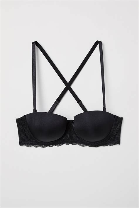 Strapless balconette bra - Black - Ladies | H&M IN