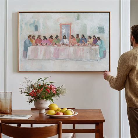 Christian Wall Art - "At the Table" Last Supper for Faith Homes – Made Seen