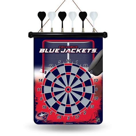 NHL Columbus Blue Jackets Magnetic Dart Board : Amazon.in: Sports ...