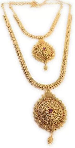 1 Gram Gold Necklace Sets - Buy 1 Gram Gold Necklace Sets online at ...
