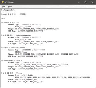 Image result for Open ACL File
