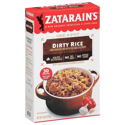Zatarain's Dirty Rice With Shrimp at Gerald Tapia blog