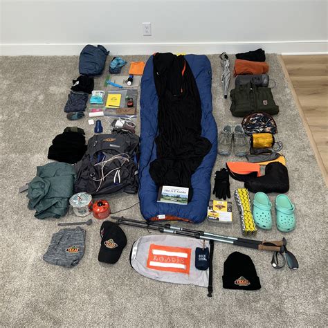 Appalachian Trail Hiking Gear List
