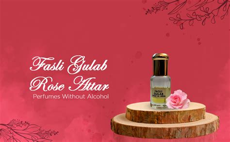 ThirteenKcanddle Rose Fasli Gulab Attar Arabic Perfume Oil Natural ...
