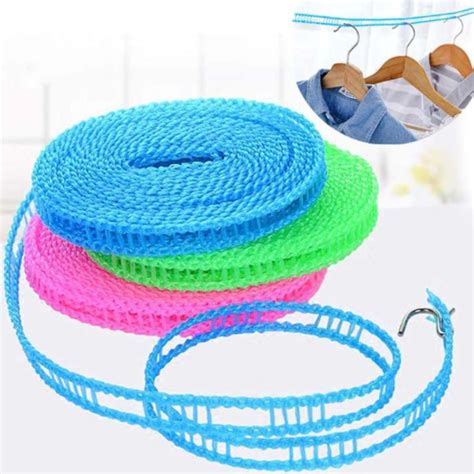 5 Mtr Durable Nylon Clothline Rope – Strong Laundry & Clothes Drying L ...